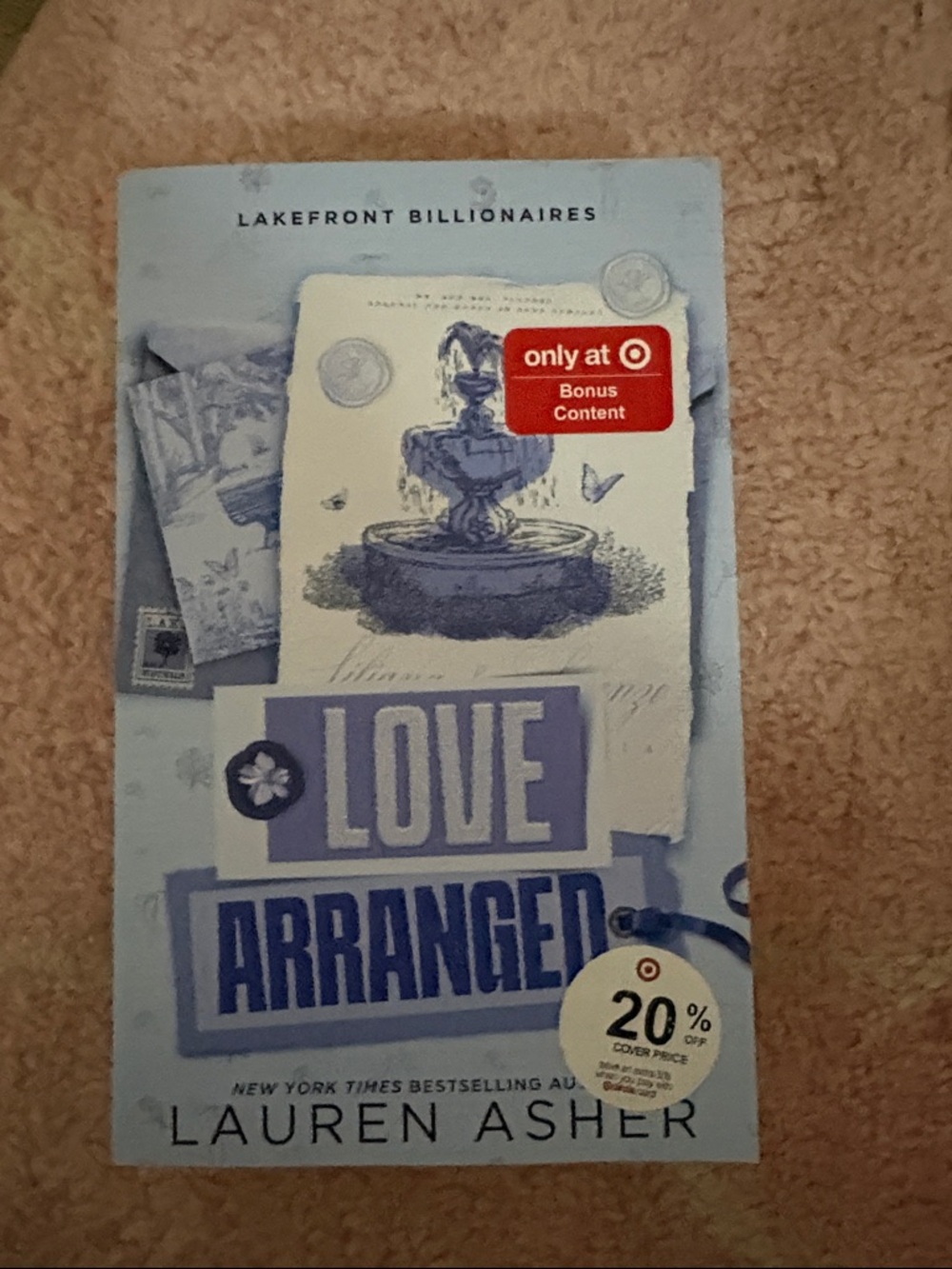 Love Arranged by Lauren Asher - Light Blue Paperback